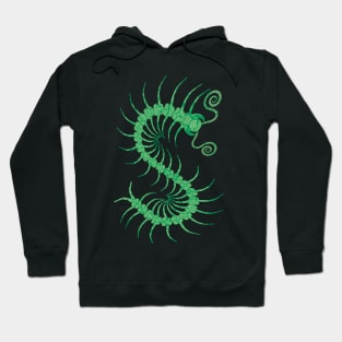 Emerald Centipede Hoodie